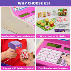 HYES accessories help kids simulate real transactions and keep play organized