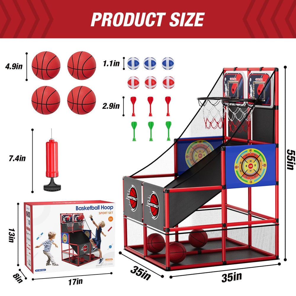HYES versatile indoor/outdoor setup for family fun