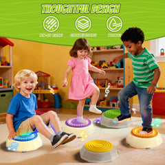 HYES musical lights spark multisensory exploration for active kids.