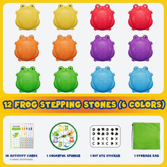 HYES stepping stones come in six bright colors.