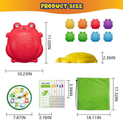 HYES stepping stones storage bag keeps everything organized after play lessons.