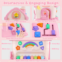 HYES toddler carry-handle design makes learning portable and easy to move