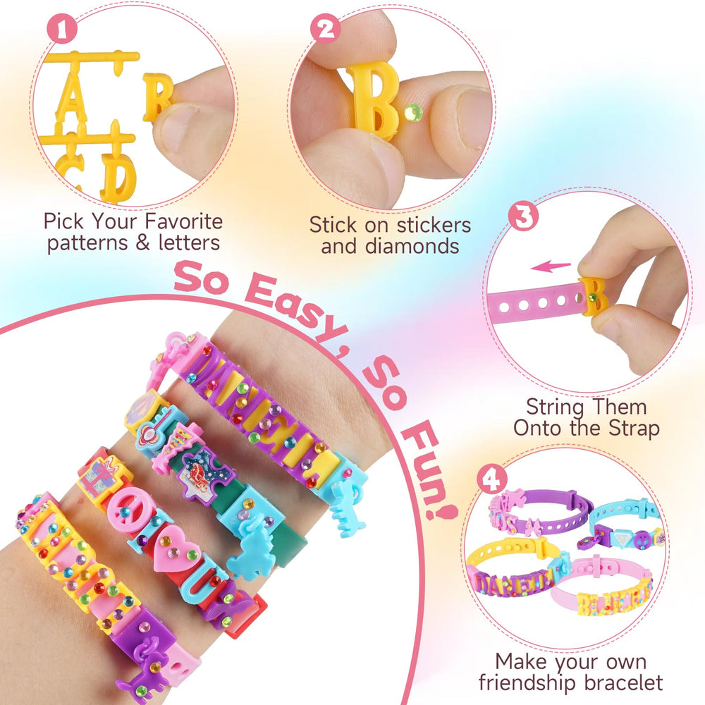 HYH alphabet beads and charms showcase colorful name-creation options