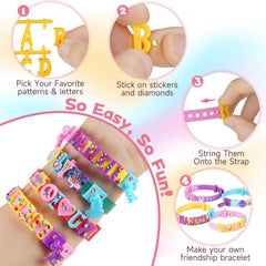 HYH alphabet beads and charms showcase colorful name-creation options