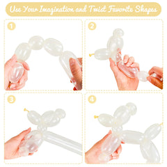 HYKJNBW 260Q balloons for weddings and parties