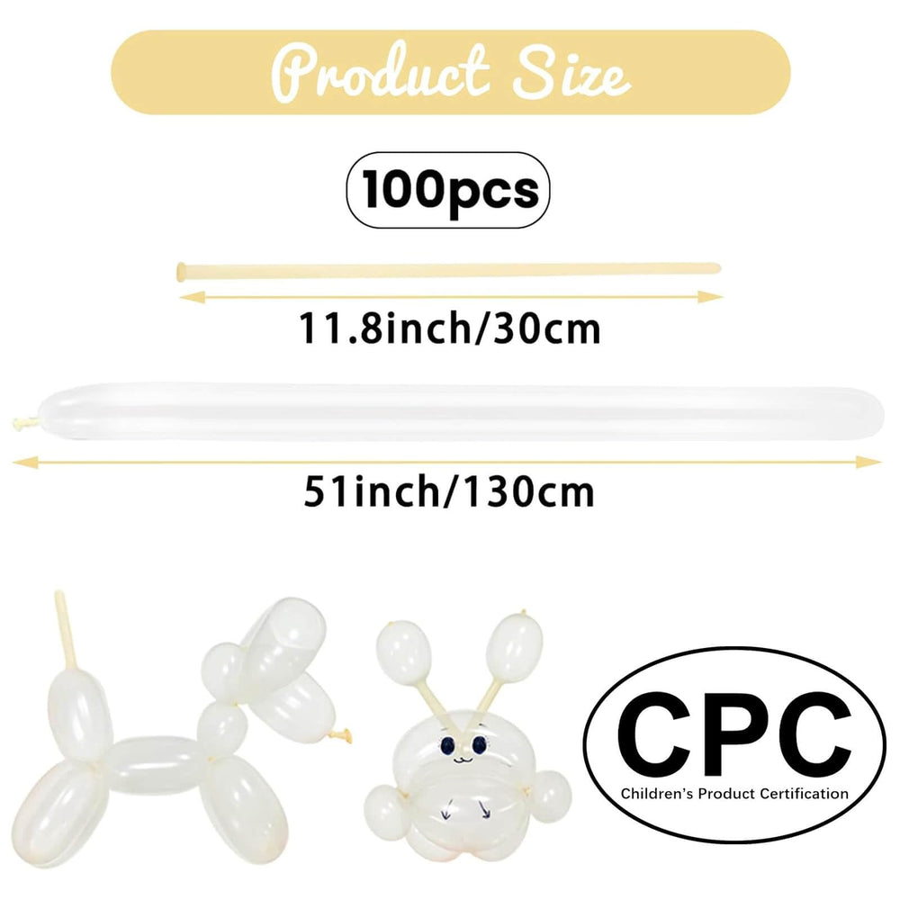 HYKJNBW long skinny balloons for twisting designs