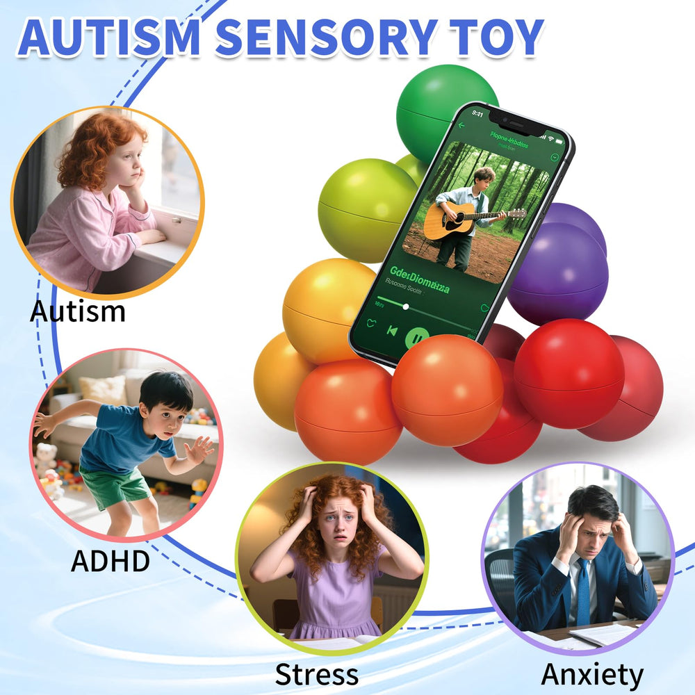 Hymaz brain stress ball offers a portable calming option for focus