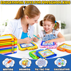 Hymaz magnetic drawing pens with tether keep tools secure.