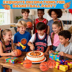 Hymaz mini basketballs ball-travel-07: easy to pack for events, parties, and sports days