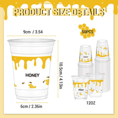 HYMENEX 12oz cups ideal for cocktails and cold beverages at gatherings