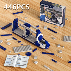 HyperBrick ABS plastic with a glossy finish ensures durability and compatibility with major brands.