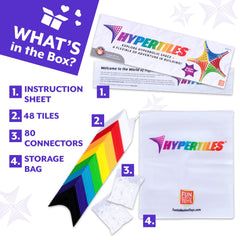 Hypertile HyperTiles screen-free play promotes focus, creativity, and hands-on problem solving.