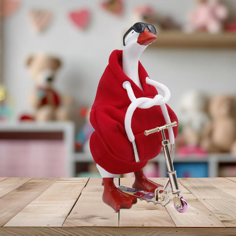 i-Beeboo 7-inch desktop goose mini sunglasses add flair to your workspace.