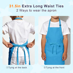 IAGBIBUI adjustable-neck apron supports growing kids during activities