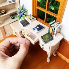 IAIHBBLY collection of 150 books for crafts inspires unique tiny booksets