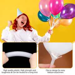 IANFAN sturdy plastic balloon sticks offer reliable support for long-lasting decor.