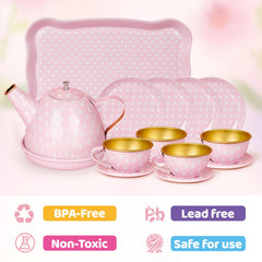 iAOVUEBY Tea Party Cups: smooth-edged cups perfect for little hands during play