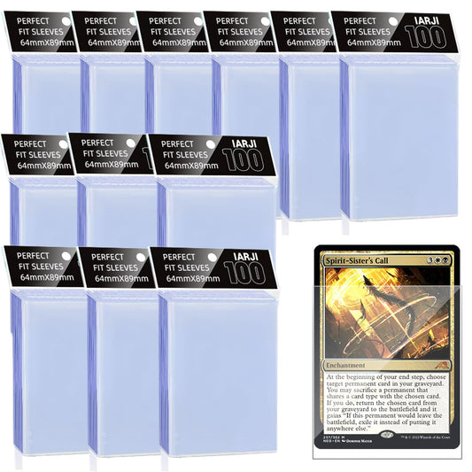 IARJI 1200ct perfect-fit sleeves box for MTG and PKM collections