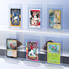 IARJI card sleeves' 1/2-inch lip helps easy insertion and removal.