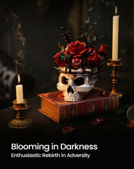 iATOM display-base-skull: sturdy base supports the finished sculpture.