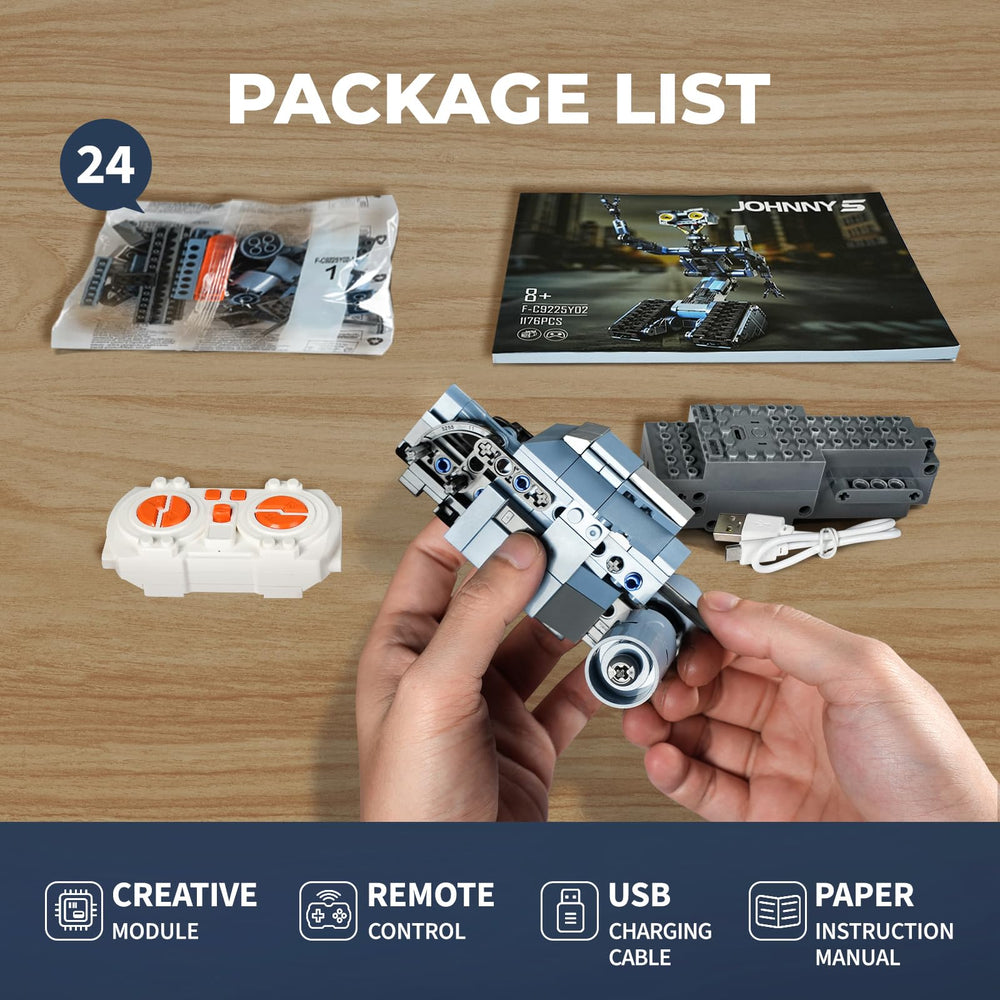iATOM Johnny 5 packaging highlights sturdy gift-ready presentation