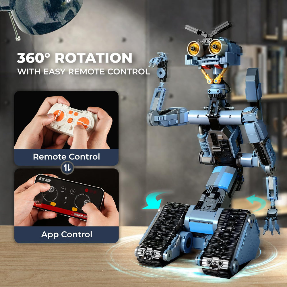 iATOM Johnny 5 rechargeable battery provides about 40 minutes of play