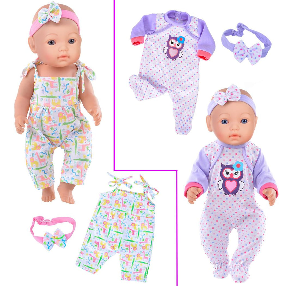 iBayda packaging-ready doll clothes set for gifts.