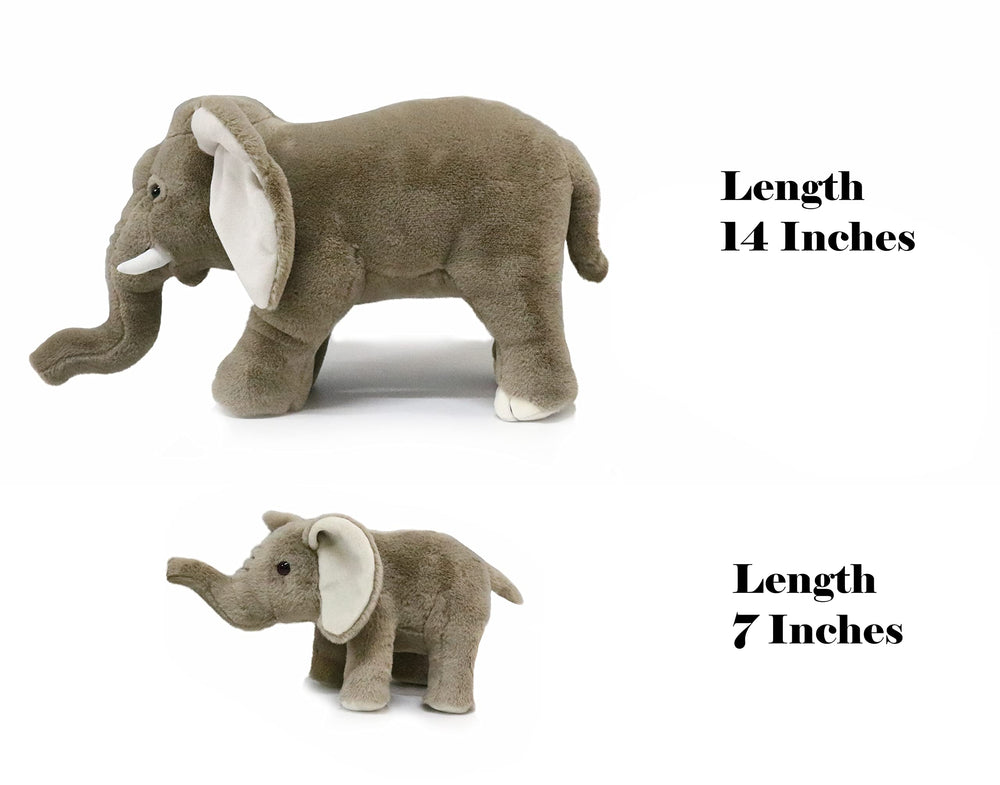Ice King Bear elephant baby 7in plush toy for gentle snuggles