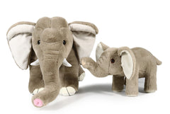 Ice King Bear elephant soft plush fabric close up for cozy touch