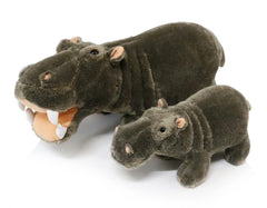 Ice King Bear hippo baby stuffed animal, 8-inch, ideal companion for gentle play.