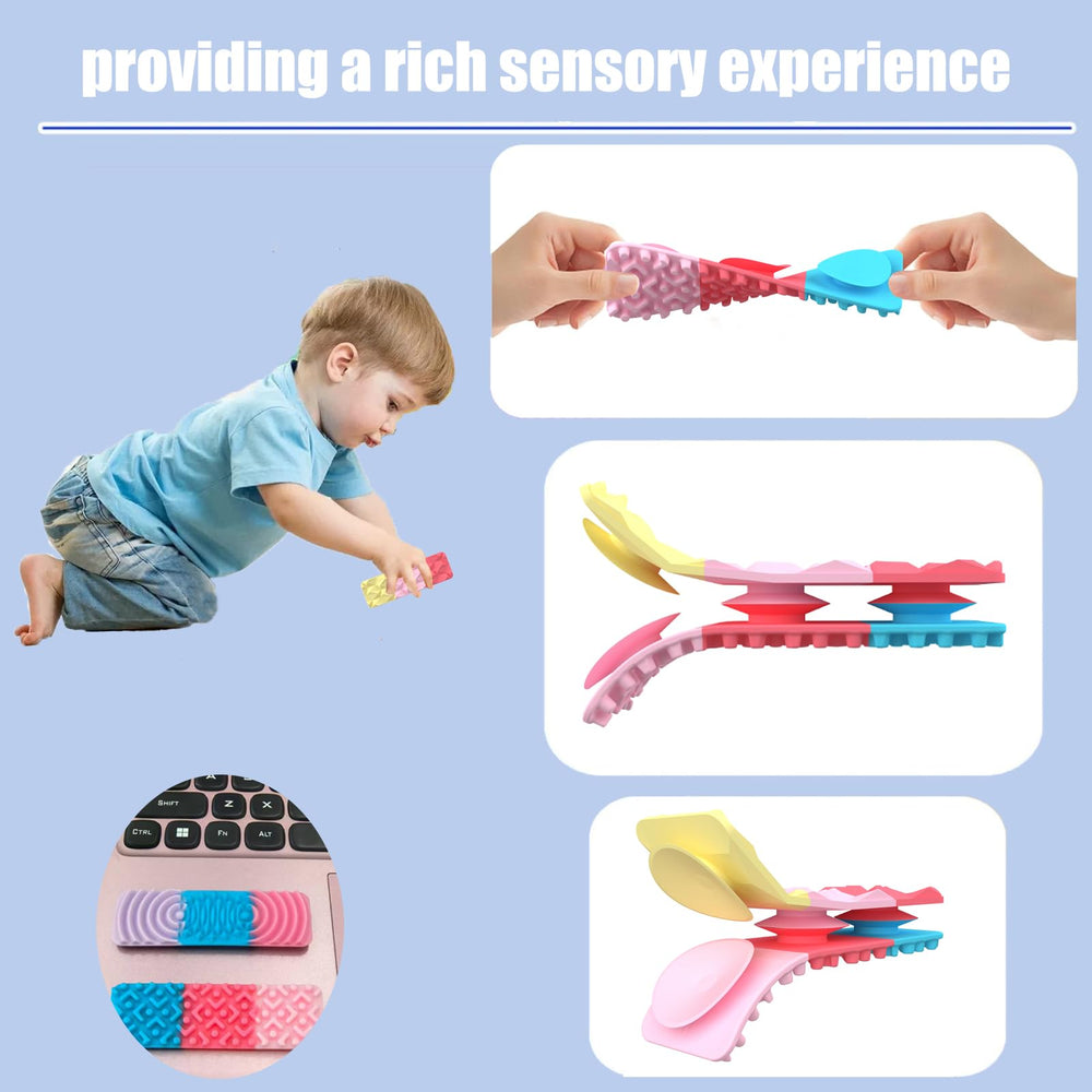 Iceacrin textured fidget strip ideal for classroom use.