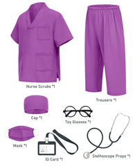 ICECUTE real stethoscope adds realistic sound for immersive pretend medical play.