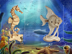 i-CHONY hippocampus puzzle: smooth joints for mindful assembly and creativity