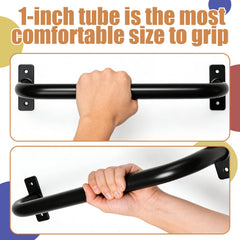 ICokin indoor-outdoor ceiling-bar setup demonstrating versatile climbing support.
