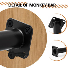 ICokin textured anti-slip grip supports confident climbing and swinging.