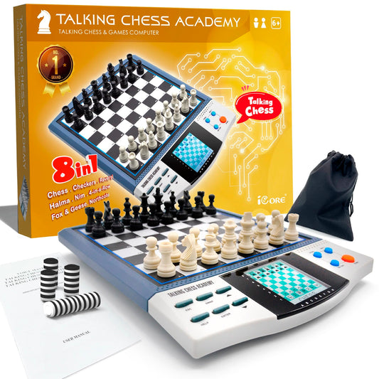 iCore Electronic Chess Set main board with sensors for responsive play