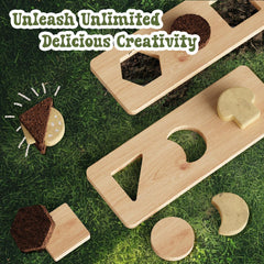 Idea Family 2in1 chalkboard acts as sink cover and graffiti board for creative menus.