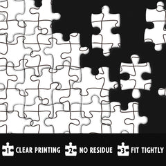 IdeaBazar white blank puzzle, all-white maze, challenging yet satisfying to complete.