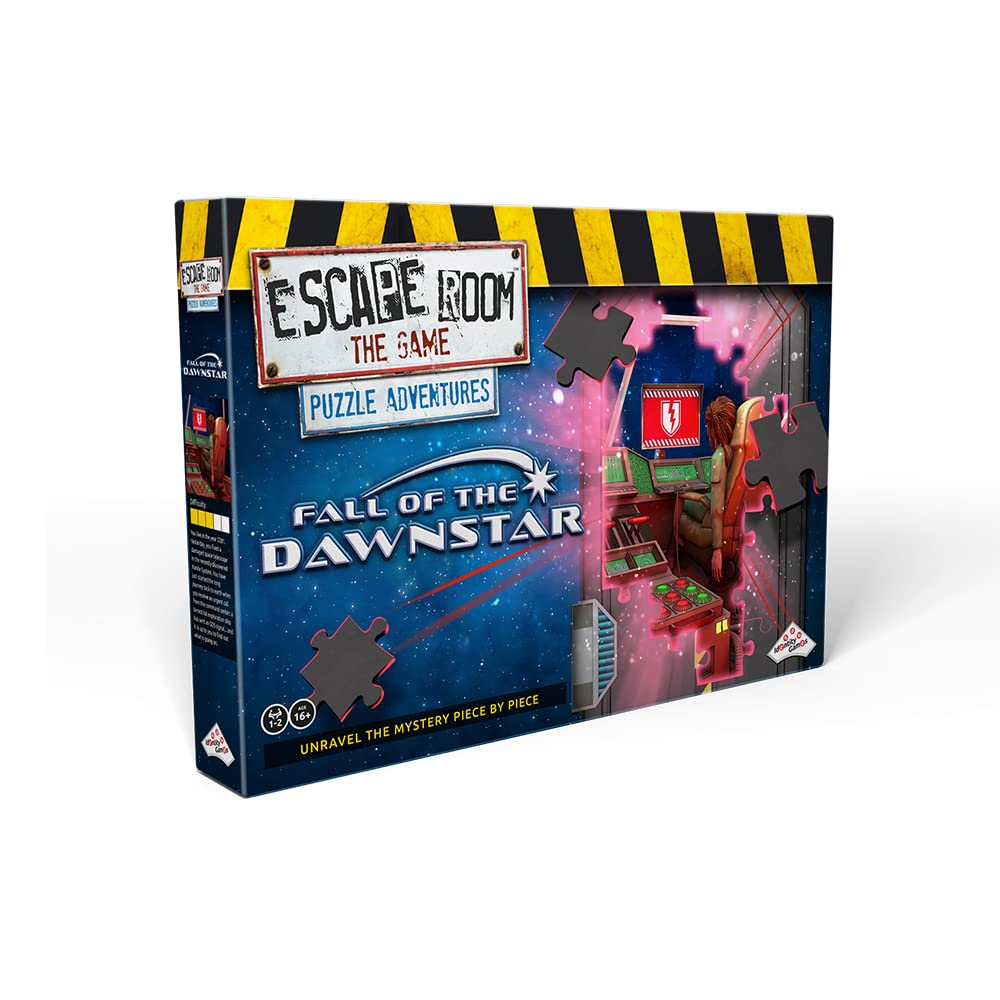 Identity Games Dawnstar: spaceship puzzle pieces for an immersive escape-room experience