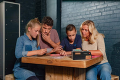 Identity Games Escape Room Family Edition Past adventure sparks nostalgic puzzle solving.