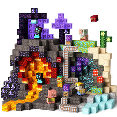 idoot 150pcs magnetic blocks castle build shows creative play and castle creation