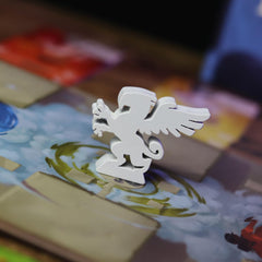 IELLO Clash of Magic Schools box front shows two players and 45-minute playtime.
