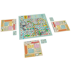 IELLO Get On Board Paris and Rome score sheets guide route scoring