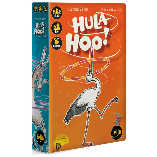IELLO Hula Hoo game setup for family play and quick fun.