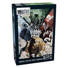 IELLO Unmatched Cobble & Fog: Sherlock Holmes figure on the board for dramatic duels.