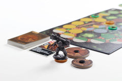 IELLO Unmatched Robin Hood vs Big Foot two-player setup supports quick, engaging sessions.
