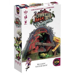 IELLO Welcome Back to The Dungeon cover image inviting cooperative dungeon exploration.