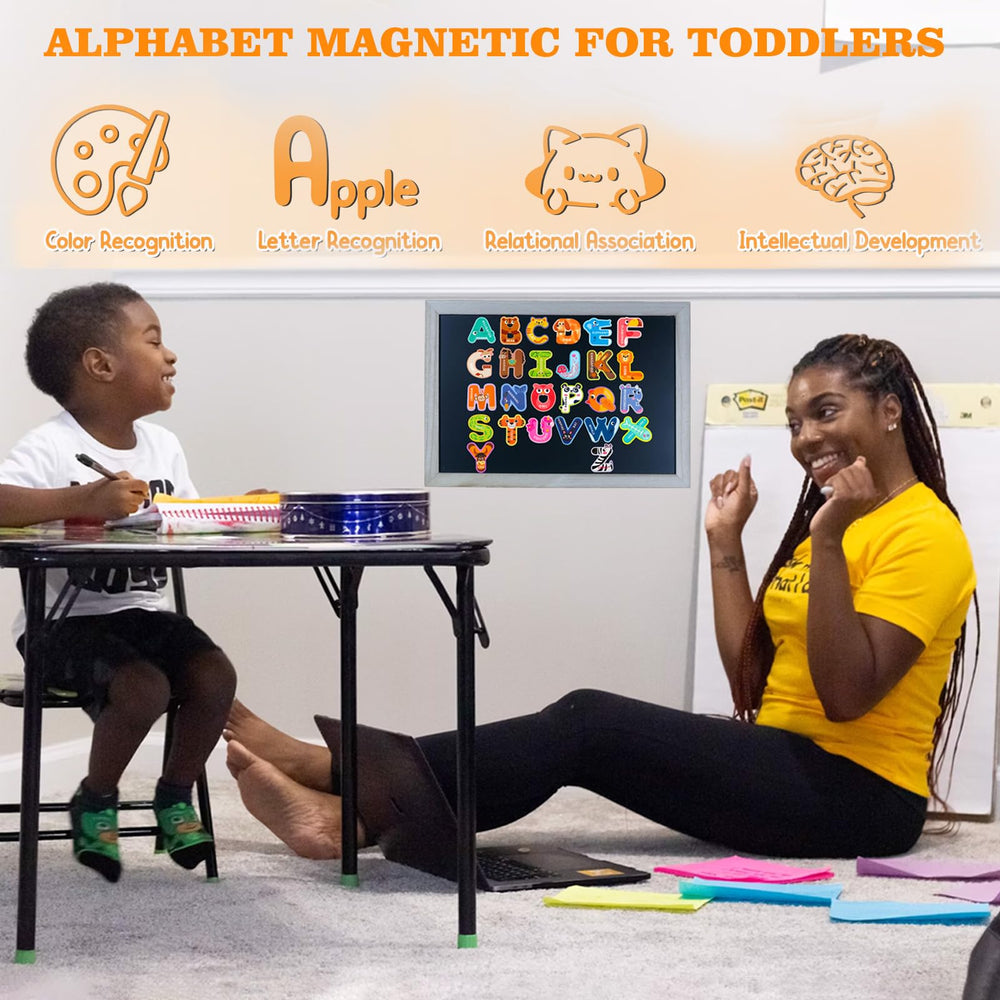 IFIYOOY animal-shape magnets captivate toddlers during learning play.