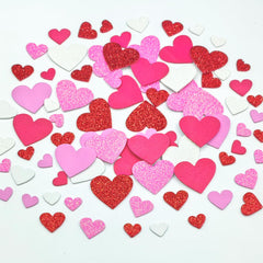 IFKEGON heart foam stickers pack for party decor and cards
