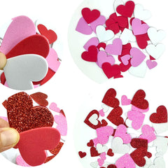 IFKEGON 3D puffy heart stickers add dimensional flair